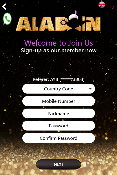 Aladdin99 Register